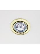 LANDLITE KIT-60-3, 3pcs 7W GU10 230V CFL (energy saving lamp), rotateable design, downlight KIT brass