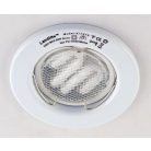 LANDLITE KIT-57-3, 3pcs 7W GU10 230V white CFL (energy saving lamp), fix design, downlight KIT (3 pcs-os KIT)