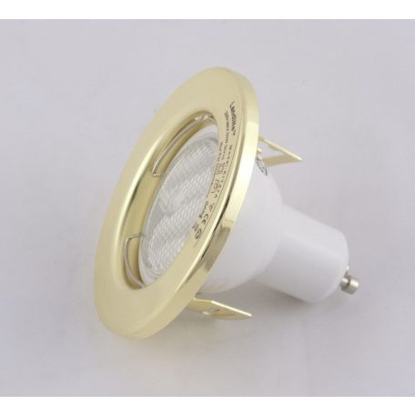 LANDLITE KIT-57-3, 3pcs 7W GU10 230V white CFL (energy saving lamp), fix design, downlight KIT (3 pcs-os KIT)