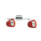 LANDLITE FELIX G929-2TU multi-color, wall-mounted spot light (chrome red)