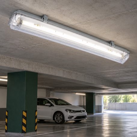 LANDLITE T8 tube, small size, CLF/S 1x36W T8, IP65, Waterproof lamp with electronic ballast
