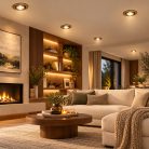 LANDLITE DL-60, 1x max 50W GU10, antique bronze