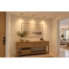 LANDLITE KIT-60-3, 3pcs 1,5W GU10 230V white LED lamp, rotateable design, downlight KIT (3 pcs LED KIT) antiq