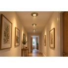 LANDLITE KIT-60-3, 3pcs 1,5W GU10 230V white LED lamp, rotateable design, downlight KIT (3 pcs LED KIT) antiq