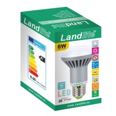   LANDLITE LED, E27, 8W, R63, 600lm, 2800K, reflector bulb (LED-R63-8W)
