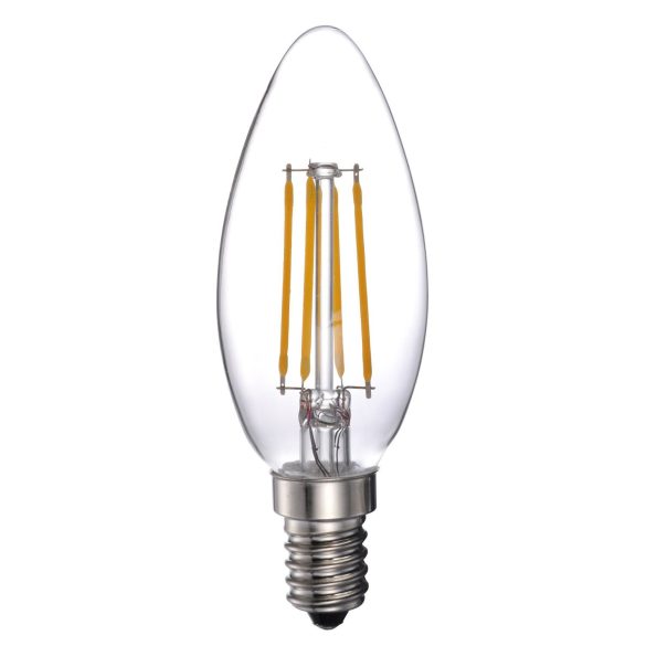 LANDLITE LED-C35-4W/FLT E14 2700K, filament LED Lamp - Welco