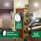 LANDLITE LED-DL-21W/RO, warmwhite, IP65 Dust and Waterproof  LED Ceiling Light