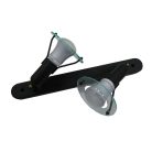LANDLITE CLB-200 spot lamp R50 2xE14 40W 230V brass