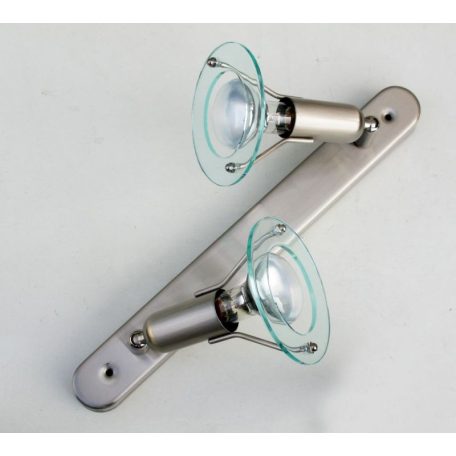 LANDLITE CLB-200 spot lamp R50 2xE14 40W 230V matt chrome