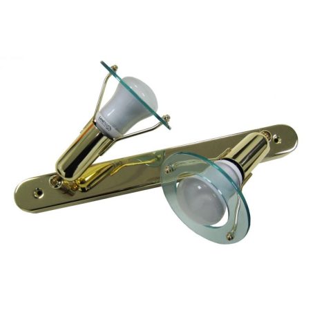 LANDLITE CLB-200 spot lamp R50 2xE14 40W 230V matt chrome