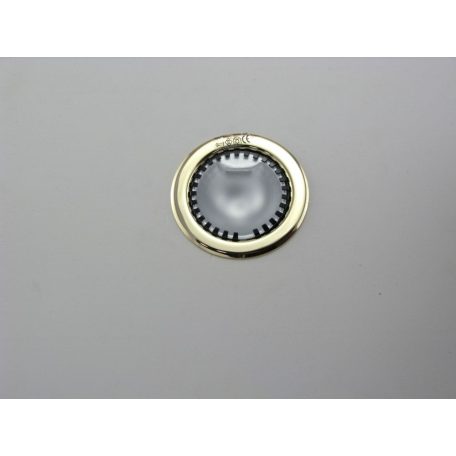 LANDLITE DL-08, 1xJC max 20W 12V G4 halogen lamp, fix design, single downlight lamp,brass