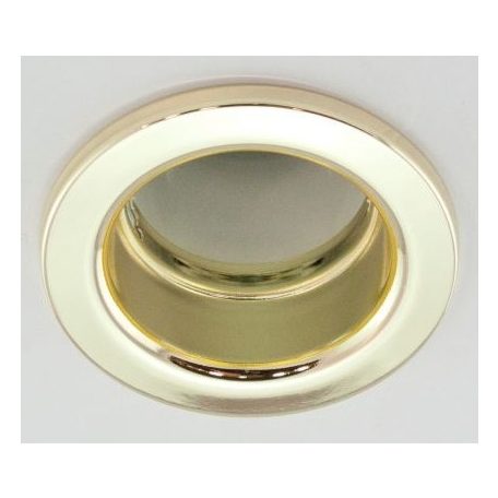 LANDLITE DL-610, 1X230V R50 E14 max 40W, fix design, single downlight lamp, brass