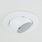 LANDLITE DL-710, 1X230V R50 E14 max 40W, tilt, single downlight lamp, white
