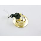 LANDLITE DL-710, 1X230V R50 E14 max 40W, rotateable design, single downlight lamp, brass
