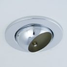 LANDLITE DL-710, 1X230V R50 E14 max 40W, tilt, single downlight lamp, mat chrome