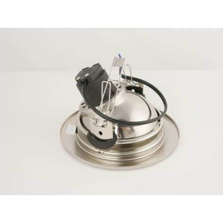 LANDLITE DL-720, 1X230V R63 E27 max 60W, tilt, single downlight lamp, brass