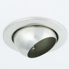 LANDLITE DL-720, 1X230V R63 E27 max 60W, tilt, single downlight lamp, mat chrome