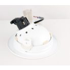 LANDLITE DL-730, 1X230V R80 E27 max 100W, tilt, single downlight lamp, mat chrome