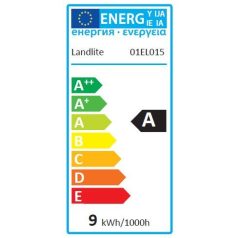   LANDLITE EIC/D-9W E14 230V 2700K 8000 hour, flame form, CFL (energy saving lamp)