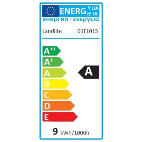 LANDLITE EIC/D-9W E14 230V 2700K 8000 hour, flame form, CFL (energy saving lamp)