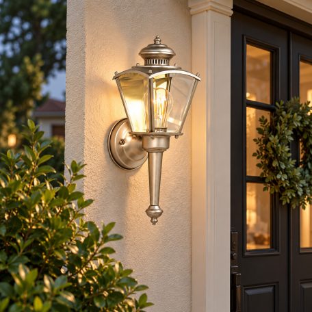 LANDLITE Outdoor lamp MB309-1, nickel
