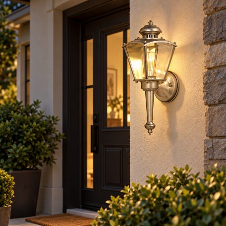 LANDLITE Outdoor lamp MB309-1, nickel