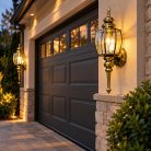 LANDLITE Outdoor lamp MB320-3, 3x 40W E14,  antique bronze