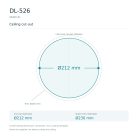 LANDLITE DL-526, 2x26W 230V G24q-3 recessed downlight
