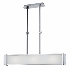 LANDLITE MW-5373/3C modern függesztett lámpa 3xG9 60W 230V