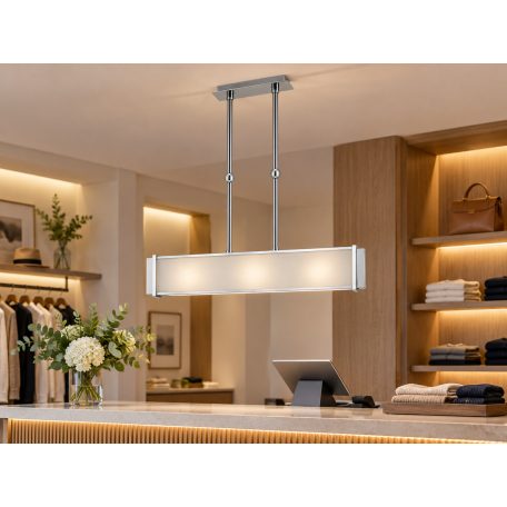 LANDLITE MW-5373/3C modern függesztett lámpa 3xG9 60W 230V