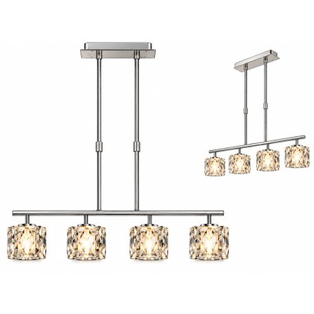 LANDLITE MW-5384/4H modern függesztett lámpa 4xG9 40W 230V