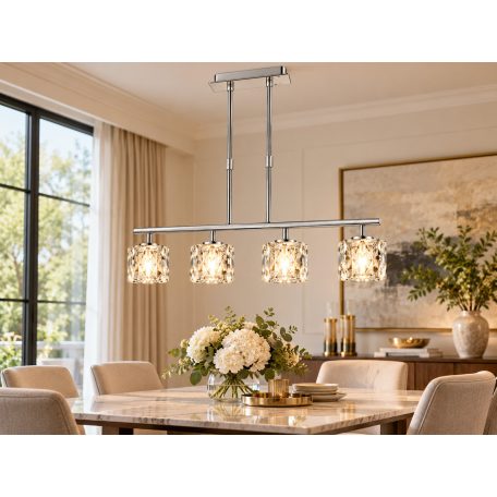LANDLITE MW-5384/4H modern függesztett lámpa 4xG9 40W 230V