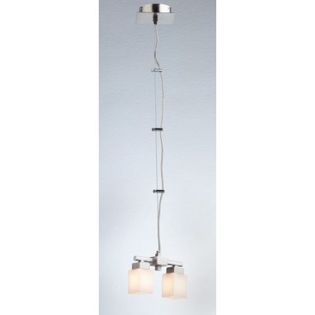 LANDLITE CL-013-2, modern hanging lamp 2xG9-40W 230V matt nickel