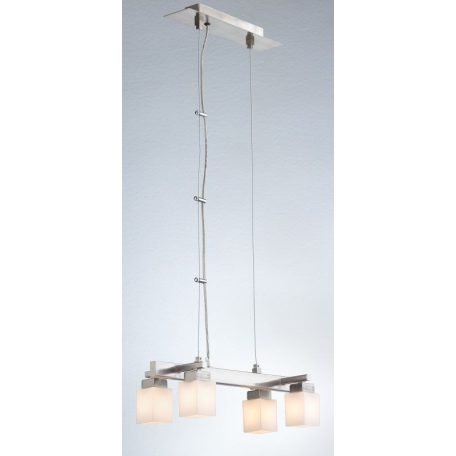 LANDLITE CL-013-4, modern hanging lamp 4xG9-40W 230V matt nickel