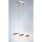 LANDLITE CL-013-6, modern hanging lamp 6xG9-40W 230V matt nickel