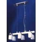 LANDLITE CL-013-6, modern hanging lamp 6xG9-40W 230V matt nickel