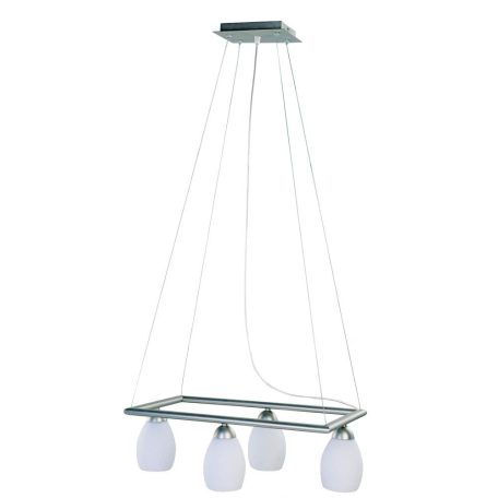 LANDLITE MW-5361/4P-SR matt chrome chandelier with E14 socket, max 60W