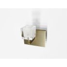 LANDLITE CHRIST-M WS1L, 1x12V JC 35W, antique bronze, WALL LAMP