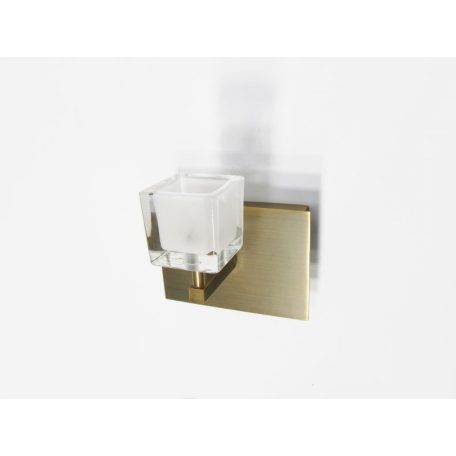 LANDLITE CHRIST-M WS1L, 1x12V JC 35W, antique bronze, WALL LAMP