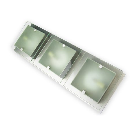 LANDLITE SHARONA MW-5424/3C-R modern mennyezeti lámpa 3xG9 40W 230V