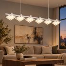 LANDLITE SHARONA MW-5424/6P modern mennyezeti lámpa 6xG9 40W 230V
