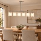 LANDLITE SHARONA MW-5424/6H modern mennyezeti lámpa 6xG9 40W 230V