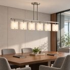 LANDLITE SHARONA MW-5424/6H modern mennyezeti lámpa 6xG9 40W 230V
