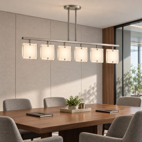LANDLITE SHARONA MW-5424/6H modern mennyezeti lámpa 6xG9 40W 230V