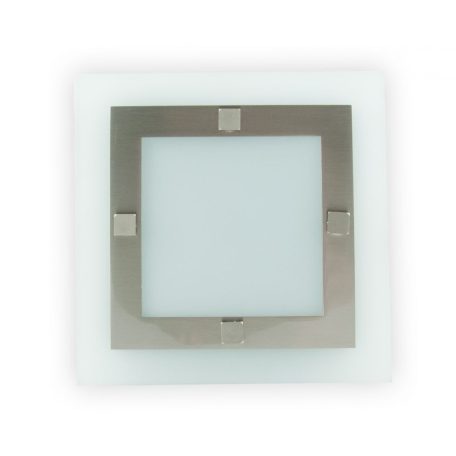 LANDLITE KABIRA MW-4206A/6", mat chrome, Ceiling Light
