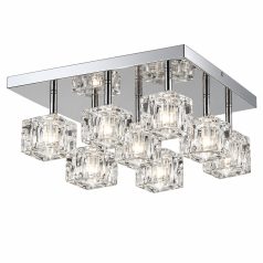 LANDLITE MW-5384/9C modern mennyezeti lámpa 9xG9 40W 230V
