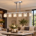 LANDLITE MW-5384/6HB modern függesztett lámpa 6xG9 40W 230V