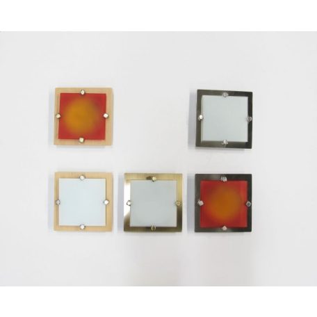 LANDLITE MELIA 23 cm  1xG9 40W 230V  wall/ceiling lamp nikkel