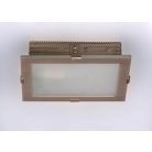LANDLITE INGA-A01 modern fali lámpa 1xG9 40W 230V (matt króm / fehér üveg)