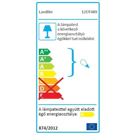 LANDLITE CLN-1x58W T8 G13 fluorescent lamp, without shade
